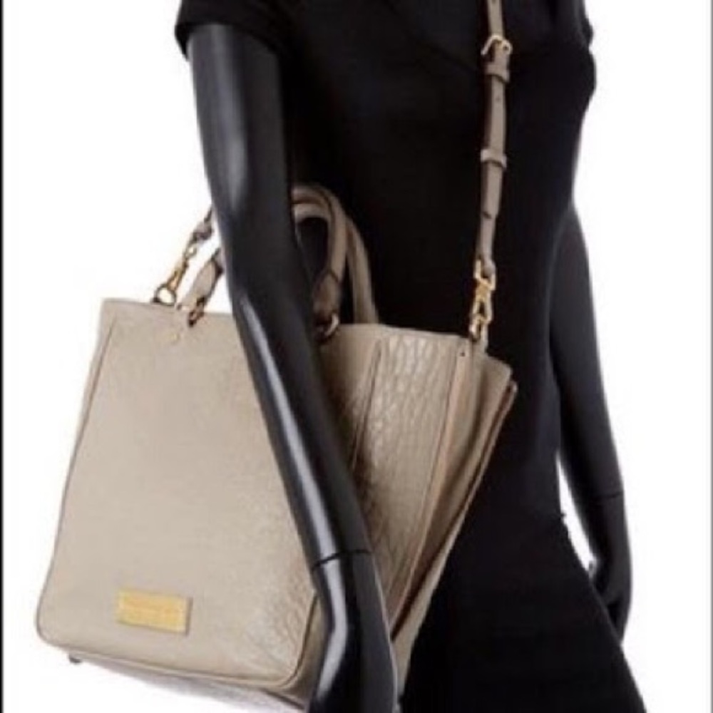 Marc Jacobs Washed Convertible Satchel bag Gray